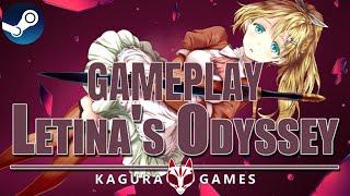 Letinas Odyssey - Gameplay PC KAGURA GAMES #LetinasOdyssey