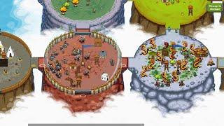 Circle Empires Rivals - 1v1v1v1 HARD MATCH  Multiplayer Gameplay