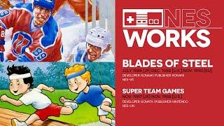 Blades of Steel & Super Team Games retrospective Body checks and balances  NES Works #098