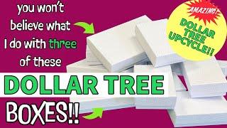 insanely AWESOME and EASY DOLLAR TREE BOX HACK  Incredible makeover