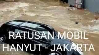 Ratusan Mobil Hanyut - Jakarta Hundreds of Cars Washed Away by Floods in Jakarta