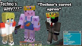 Techno and Ninjas has logged onto the Origins SMP - Technos carrot apron