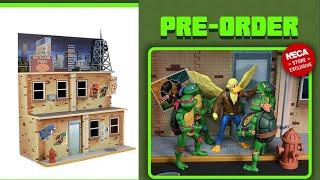 New NECA Teenage Mutant Ninja Turtles Cartoon – TMNT Cartoon Street Scene Diorama Re-Release