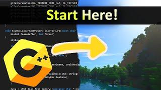 If you want to learn how to make games in C++ watch this All the resources you need to get started