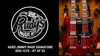 Aged Jimmy Page Signature EDS-1275 Demo - Rudys Music Shop