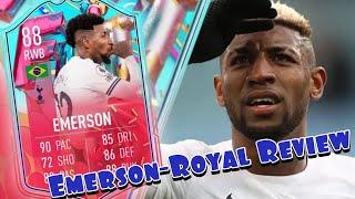 FIFA 23  EMERSON-ROYAL FUT BIRTHDAY PLAYER REVIEW  TRIPPIER REPLACEMENT? 