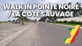 Je te VLOG un Dimanche à Pointe Noire  Cote Sauvage Walk Centre Ville Mawata