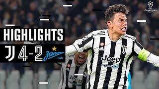 Juventus 4-2 Zenit St. Petersburg  Double Delight for Paulo Dybala  Champions League Highlights