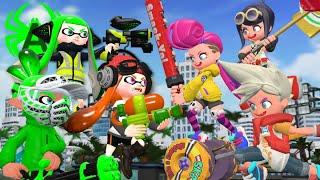 Splatoon VS Ninjala Feat. SMG4 Meggy