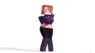 JENNY BELLE SLIPPERYT MINECRAFT IN PRISMA 3D