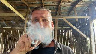 Smoking the “Thunder Cigar” LIVE Join me.