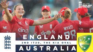 Close Scoring Thriller  Highlights - England v Australia  2nd Womens Vitality IT20 2023