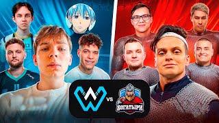 БУСТЕР против СТРОГО в CS2 ШОУ МАТЧ БОГАТЫРИ vs WW TEAM