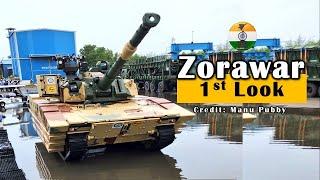 #breaingnews  India’s light tank “Zorawar” uneviled #drdo #l&t #indianarmy