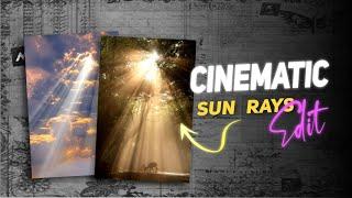 Cinematic Sun-Rays Video Edit in 2 Minutes 
