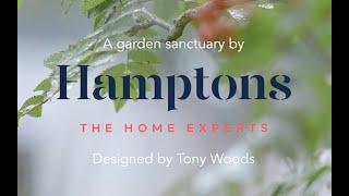 A Garden Sanctuary by Hamptons at Chelsea Flower Show 2022. Garden Club London X Koto Design