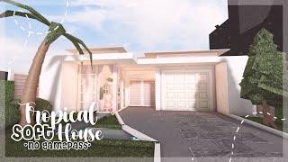 Minami Oroi Roblox Bloxburg Speedbuild No Gamepass Tropical Soft House - April 29 2021