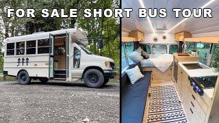 4 Window 7.3 Powerstroke School Bus Conversion Tour SOLD