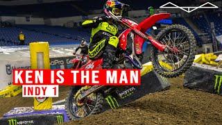 Ken Roczen is the man  2021 Indy 1 SX