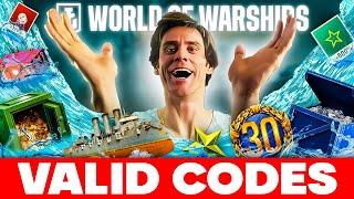 WOWS CodesGIFTS and BONUS CODES World of WarshipsHow to redeem codes in World of Warships