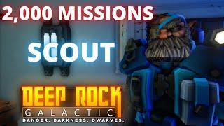 What 2000 Missions Of Scout Looks Like  DEEP ROCK GALACTIC