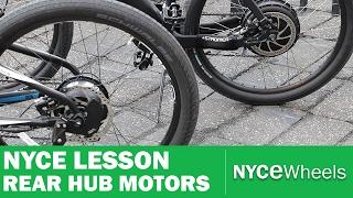 E-Bike Hub Motor Comparison Geared vs Gearless - NYCe Lesson