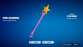 How To Get Star Wand Pickaxe NOW FREE In Fortnite Unlocked Star Wand