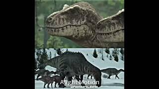 Copium Rex VS Edmontosaurus Annectens #shorts