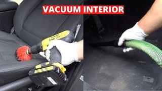 How To Vacuum Car Interior - Detailing Interior Like A Pro Series