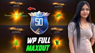 NEW WP FULL MAXOUT  PUBG MOBILE LITE  1 TO 50 WINNER PASS ALL REWARDS