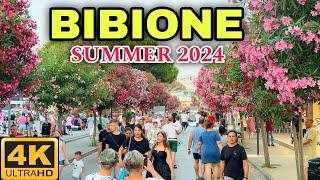 Bibione Italy Summer Walking Tour 4K UHD