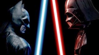 BATMAN vs DARTH VADER - ALTERNATE ENDING - Super Power Beat Down