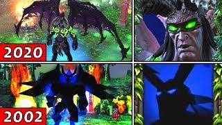 Illidan Becomes a Demon REFORGED and Gets Banished by his Brother VS Original Scenes of Warcraft 3