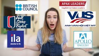 WHERE TO TEACH ENGLISH IN VIETNAM  ILA Apollo VUS APAX British Council or Wall Street English