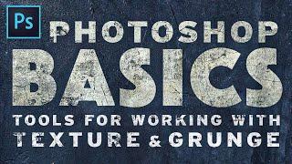 Texture & Grunge Essentials  Photoshop Tutorial with Free Textures