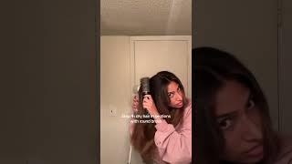 ⭐‍️ Quick Hair Blowout Tutorial #beautytips #beautyhacks