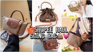 SHOPEE HAUL SLING BAG MURAH BERKUALITAS  WAJIB BORONGG