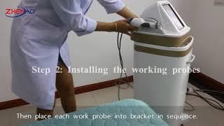 lastest  Cryo Hifu Machine Installation Video  1