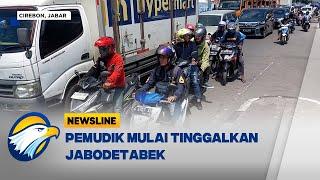 Jalur Pantura Cirebon Mulai Dipadati Pemudik