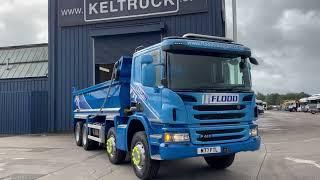 Flood Transport used Scania tipper supplied by Keltruck