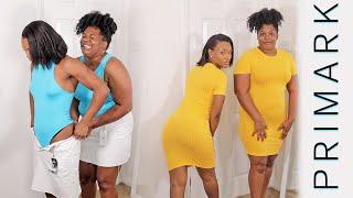 JAMAICAN MOTHER AND DAUGHTER TRY ON THE SAME PRIMARK OUTFITS  TASHIKA AND TAMMICA