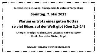 Aufzeichnung Gottesdienst vom Sonntag 07.05.2023