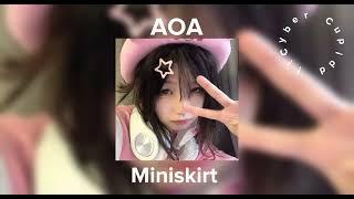 Miniskirt - AOA sped up nightcore