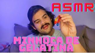 ASMR MUKBANG BALINHAS DE GELATINA #asmr #marloonasmr #mukbang #asmrgumchewing #asmrmukbang