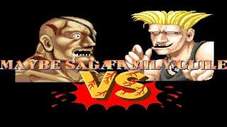 Maybe Sagat VS Family Guile I 약빨고 만든 병맛 스트리트 파이터 Street WTFighters  The Worst Warrior