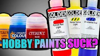 Stop Using Miniature Paints NOW