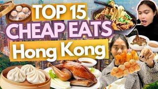2024 Hong Kong Food Guide 15 Must-Try CHEAP Eats w Prices • Hong Kong Best Street Food Tour