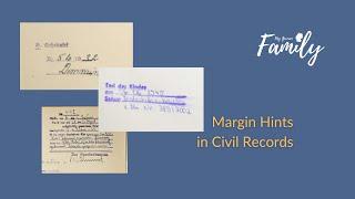 Margin Hints in Civil Records