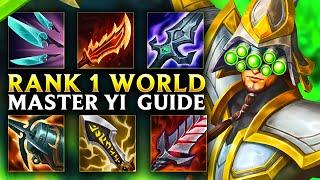 ONLY MASTER YI GUIDE YOU NEED RUNES AND NEW ITEMS