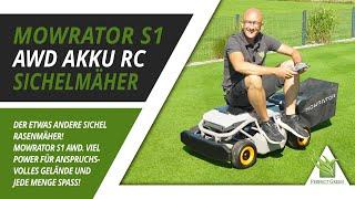  Spielzeug oder Gartenhelfer? RC Sichelmäher Mowrator S1 AWD  Mähen mit Spaßfaktor 